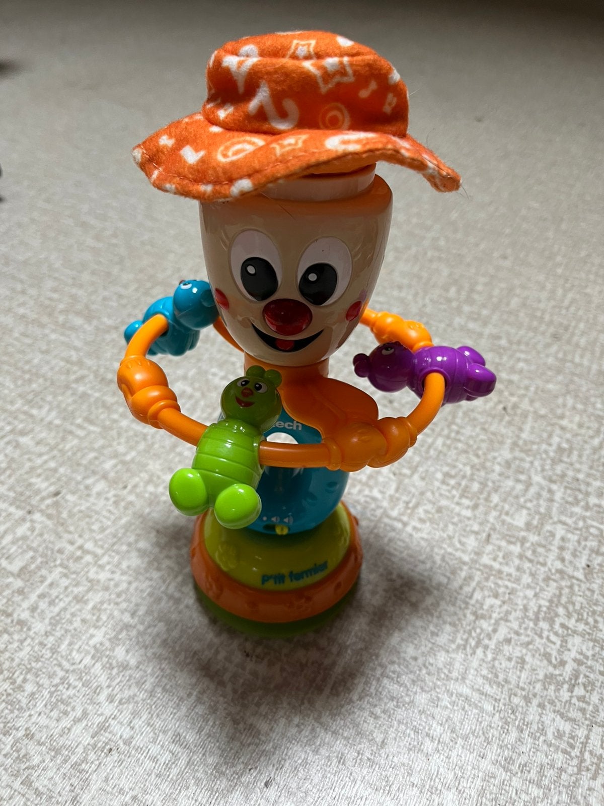 Jouet éducatif bébé avec ventouse et mudical, Enlèvement, Comme neuf