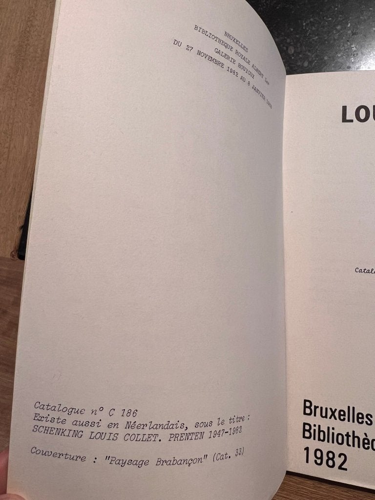 Don Louis Collet - Gravures *1982*, Ophalen of Verzenden, Zo goed als nieuw, Grafische vormgeving