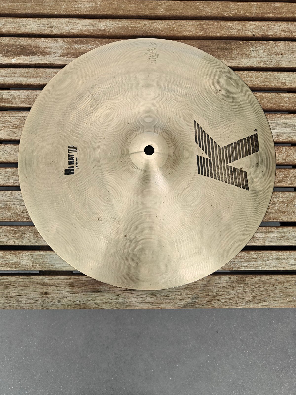 Zildjian K series hihat 14", Musique & Instruments, Enlèvement, Utilisé, Autres marques