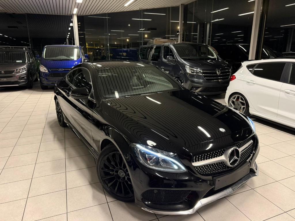 Mercedes-benz C180 Coupé  Pack-AMG 1.6i Essence Automatique, Achat, Euro 6, Alcantara, https://public.car-pass.be/vhr/805b2e9b-8ba4-4fdf-adb4-0c8e72f97e55