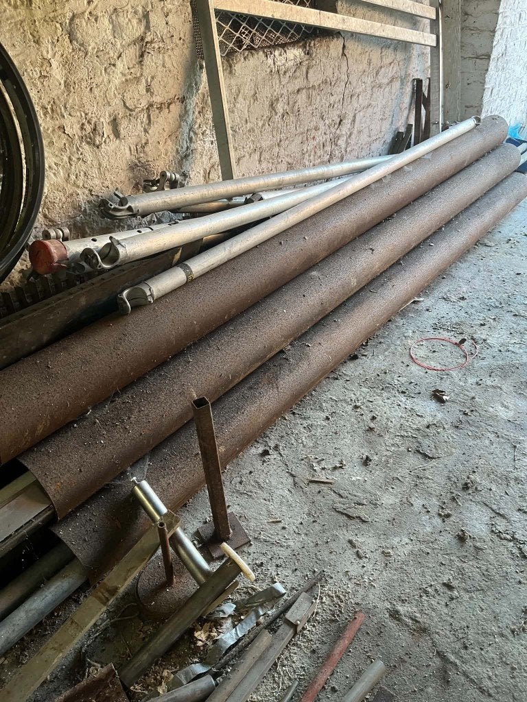poteaux, Jardin & Terrasse, Enlèvement, Neuf, 250 cm ou plus, Poteaux