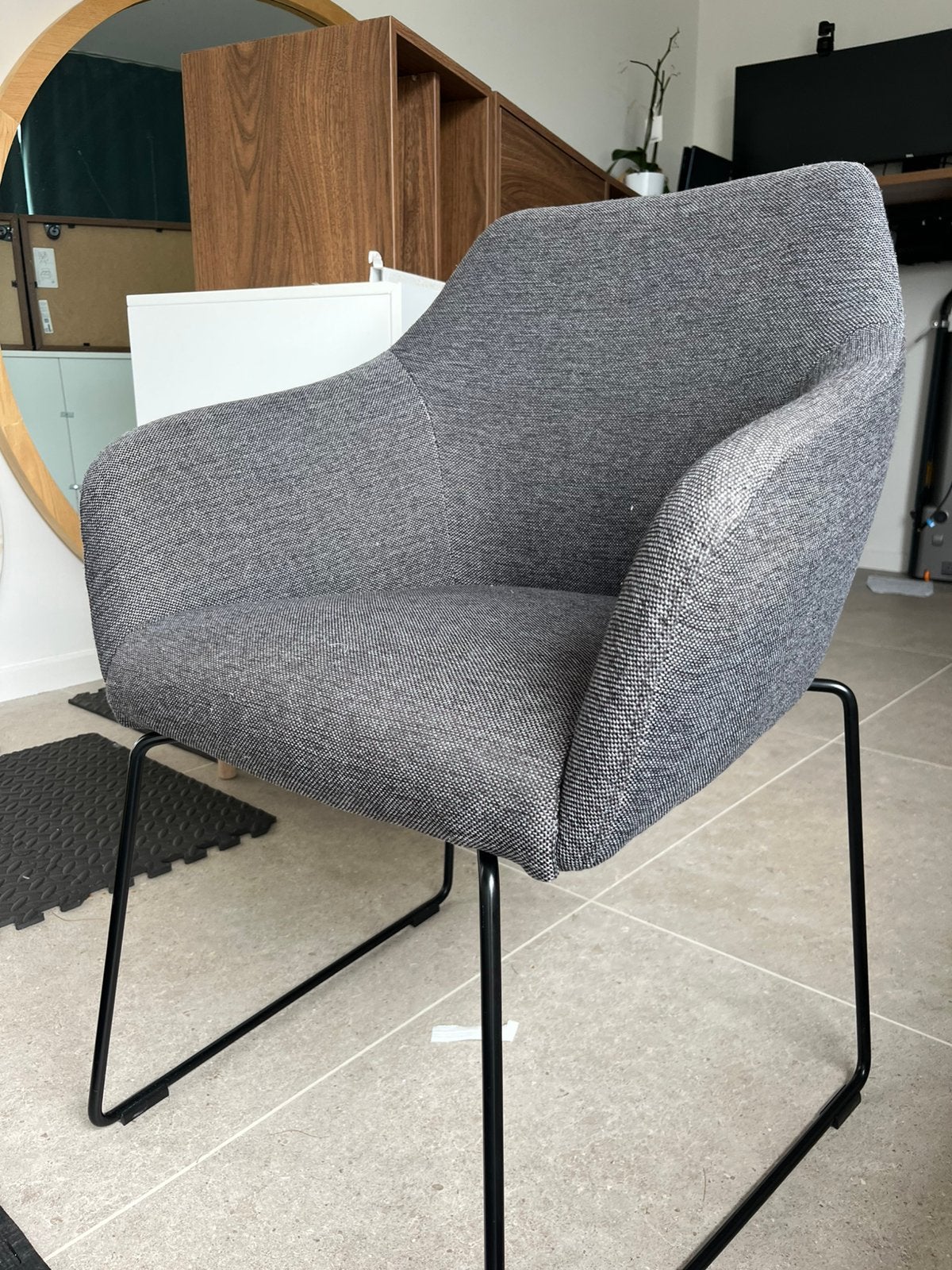 Mooie eetkamerstoelen, Ophalen, Gebruikt, Vier, Stof