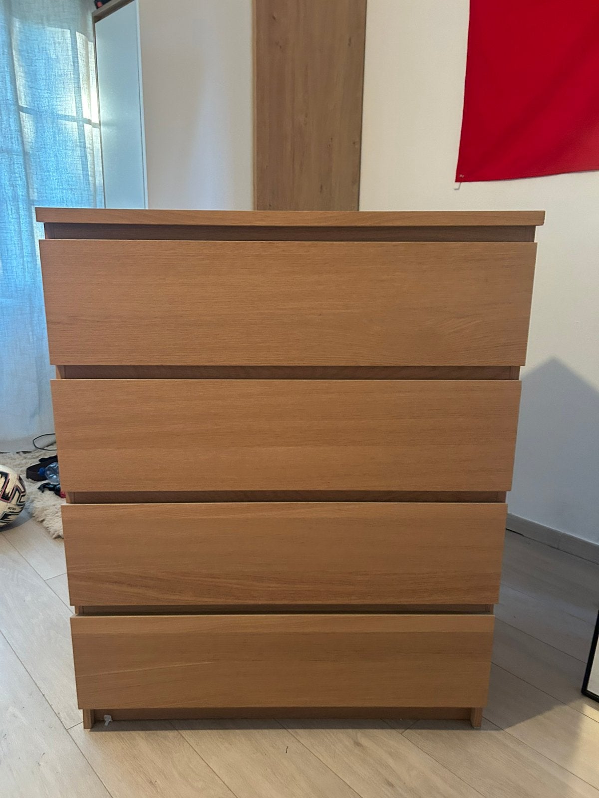 Nieuwe bruine kast, Huis en Inrichting, Kasten | Ladekasten, Ophalen, 100 tot 150 cm, 150 tot 200 cm, Eikenhout