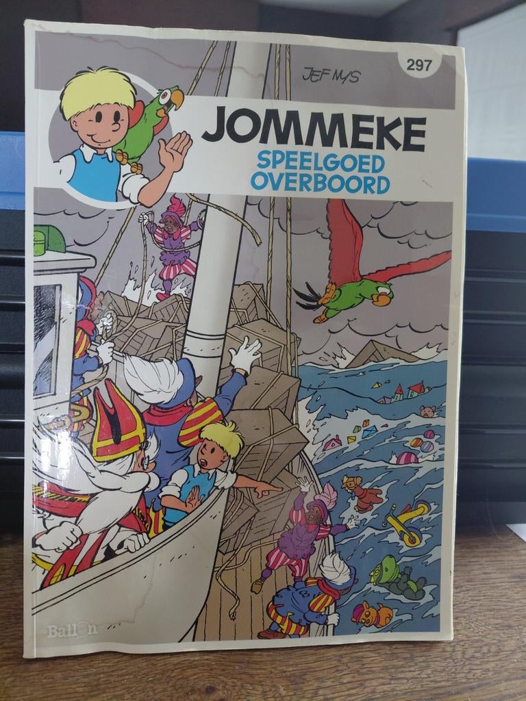 Jommeke - Speelgoed overboord, Enlèvement, Utilisé