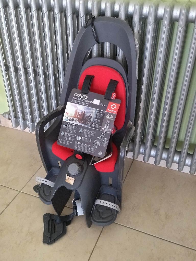 Hamax luxe fietsstoel, Fietsen en Brommers, Ophalen, Achterzitje, Voetsteuntjes, Nieuw