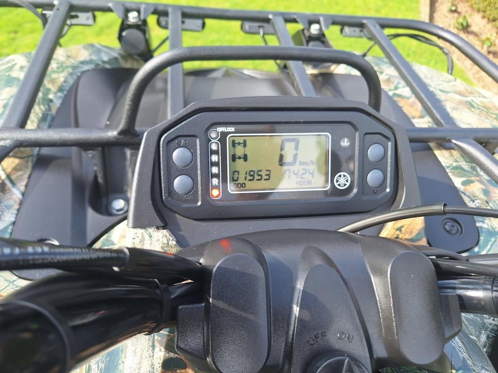 Yamaha 450 grizzly, Ophalen