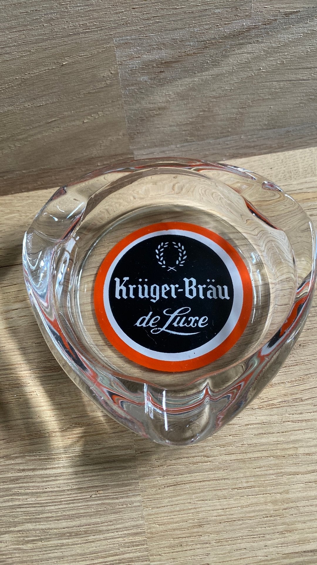 Asbak kruger, Verzamelen, Glas en Drinkglazen, Ophalen of Verzenden, Zo goed als nieuw