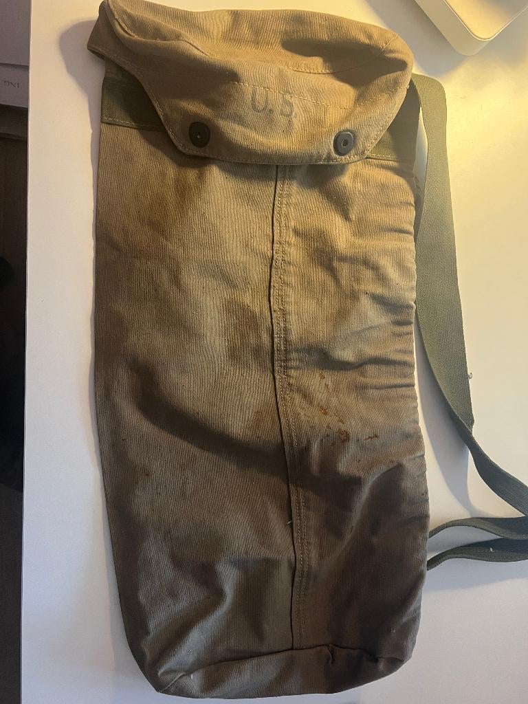 Sac US original WW2 pour roquettes de bazooka, Collections, Enlèvement ou Envoi