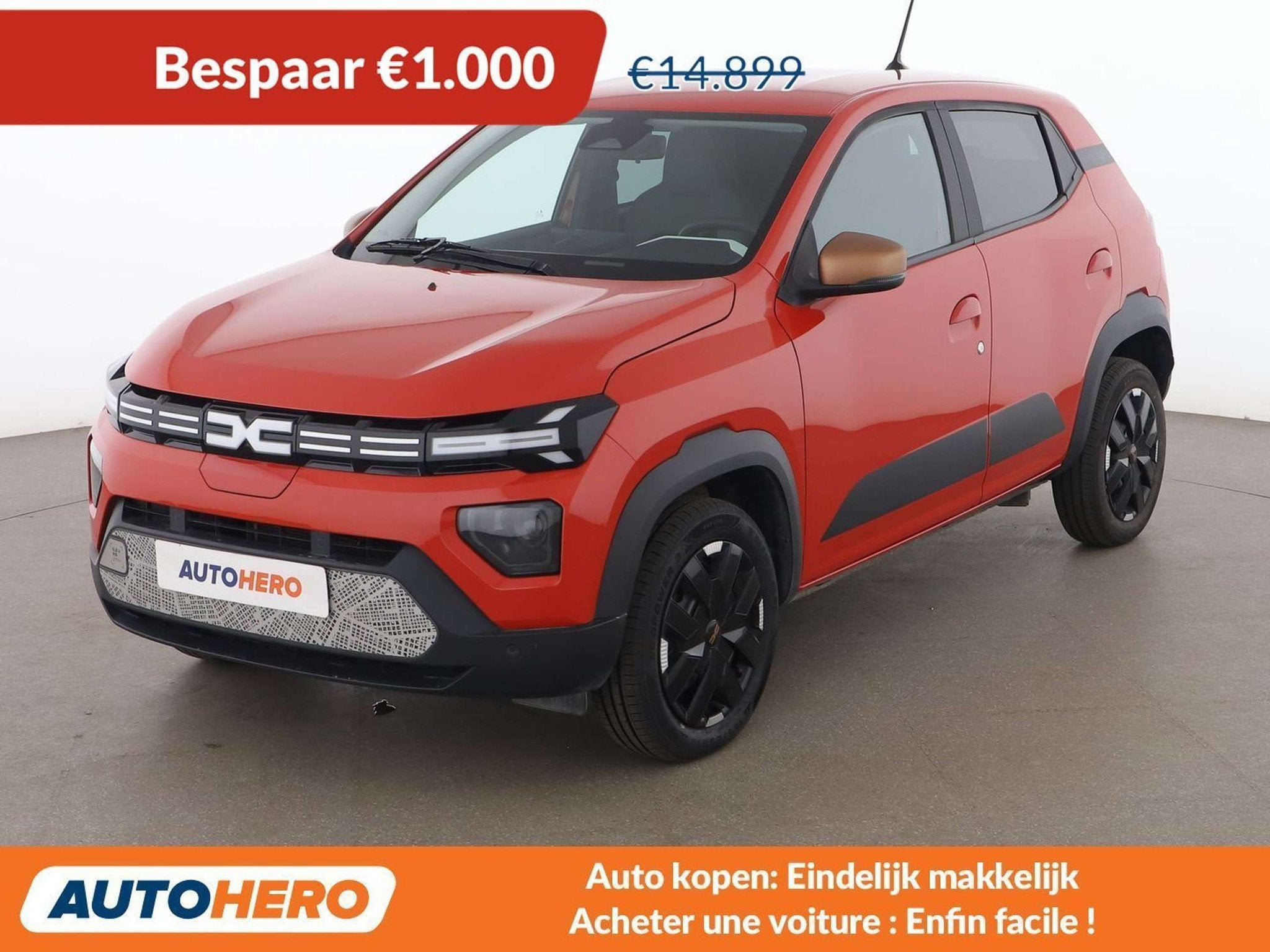 Dacia Spring electric drive 48 kW Extreme (automatique), Autos, Rouge, Achat, 48 kW, 5 portes