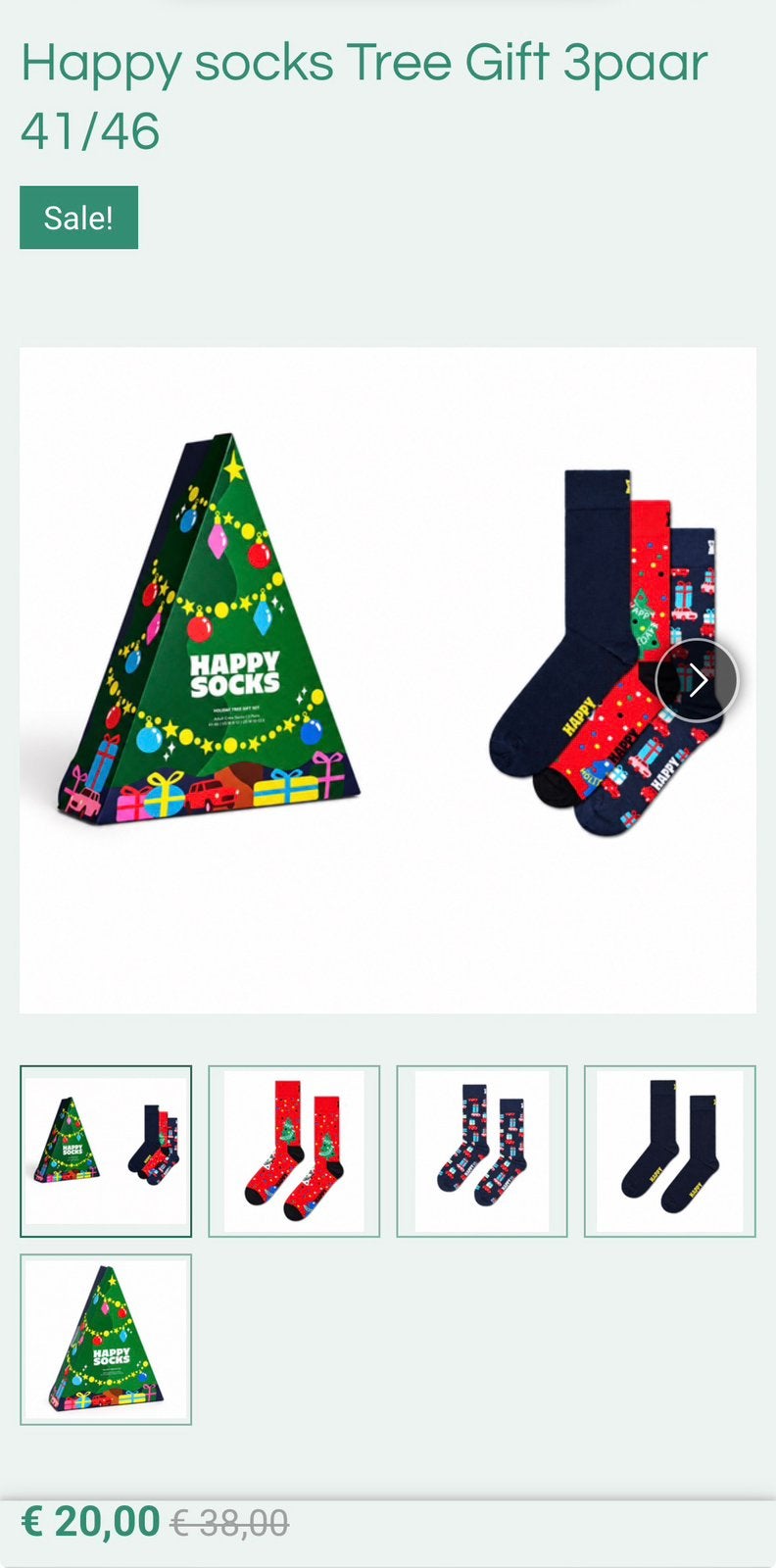 Happy socks kerst, Kleding | Heren, Ophalen, Nieuw