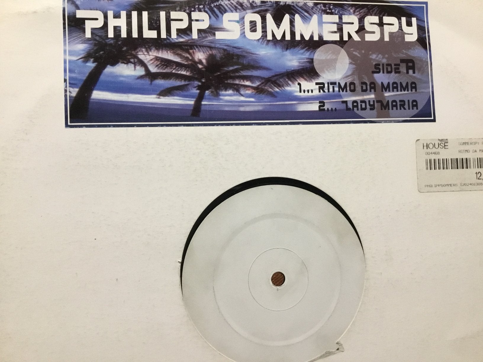 Philipp Sommerspy. Ritmo Da Mama, Enlèvement ou Envoi, Utilisé