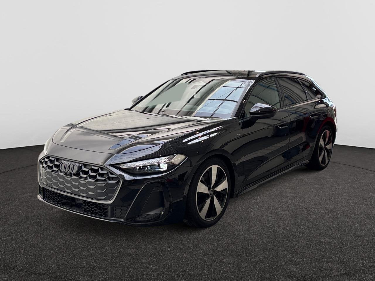 Audi A5 Avant e-hybrid (PHEV) Corporate S e-hybrid quattro 2, Auto's, Automaat, Zwart, Break, Hybride Elektrisch/Benzine