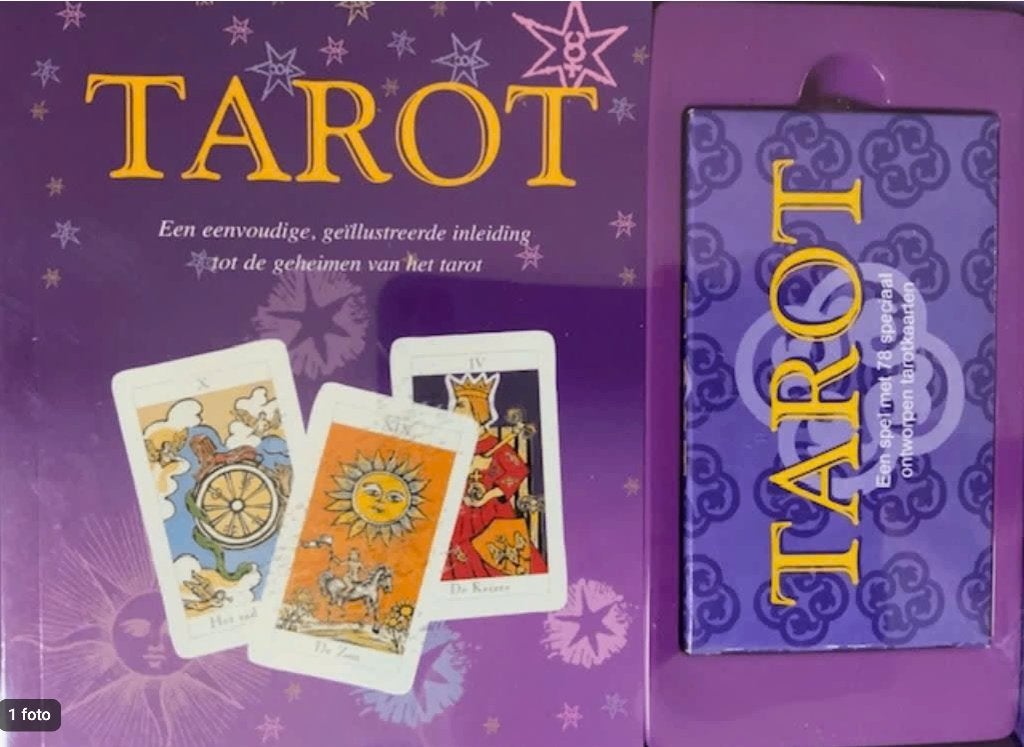 Tarot boek en kaarten, Ophalen of Verzenden