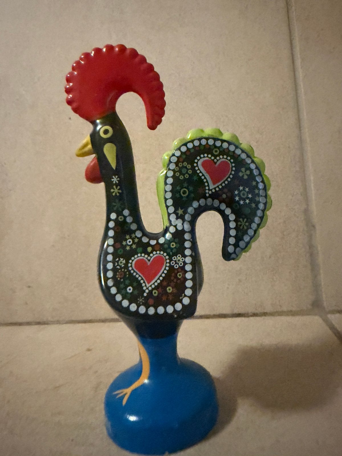 Décoration de coq portugais peinte à la main, Antiquités & Art, Art | Objets design, Enlèvement ou Envoi