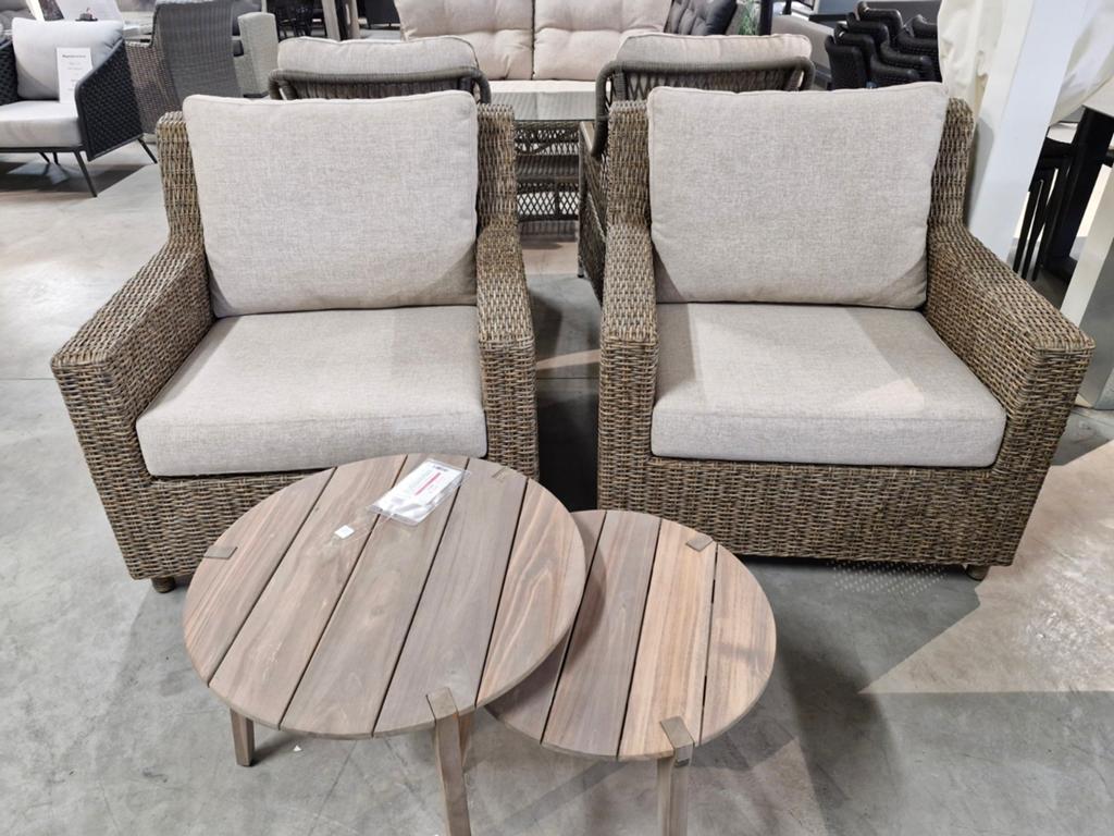 Tuin fauteuils in wicker  NIEUW  !!, Tuin en Terras, Tuinstoelen, Ophalen, Wicker