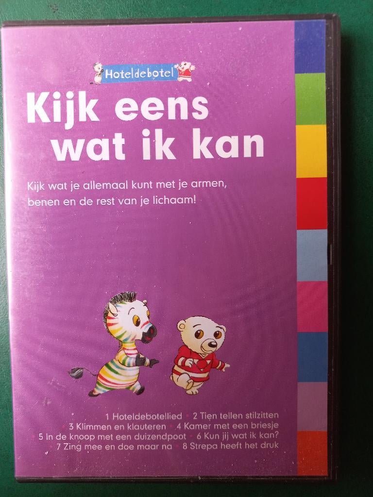 Hoteldebotel - Kijk eens wat ik kan, Cd's en Dvd's, Dvd's | Kinderen en Jeugd, Zo goed als nieuw, Educatief, Alle leeftijden, Ophalen of Verzenden