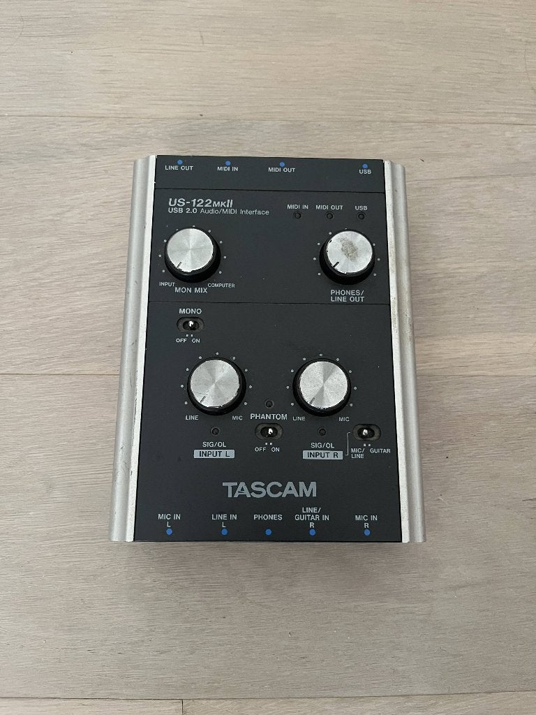 Tascam US-144mkII USB Audio/MIDI Interface, Ophalen, Gebruikt