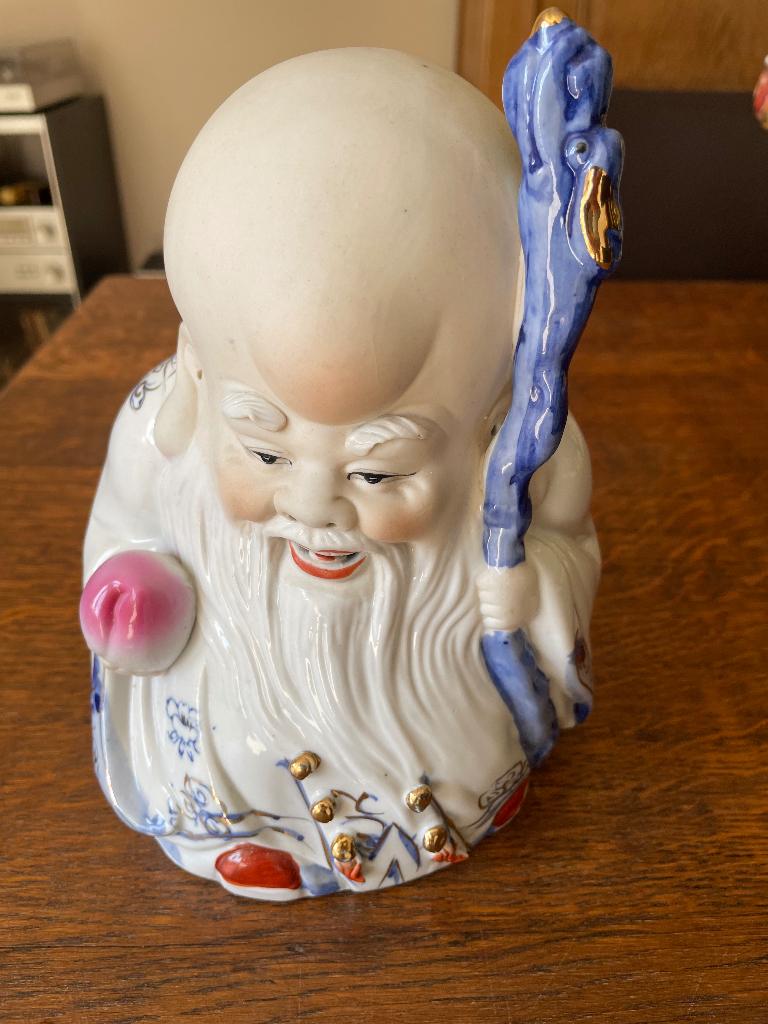 Chinees beeld, Antiek en Kunst, Ophalen, Overige onderwerpen, Buste, 20 - 50 cm