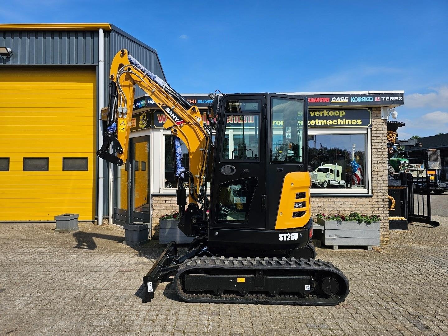 Sany SY26U WE1695, Graafmachine