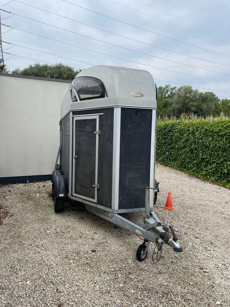 REMORQUE À DEUX CHEVAUX ATEC STARLINE 2700 KG AVEC SELLERIE, Enlèvement, Utilisé, Aluminium, Remorque 2 chevaux