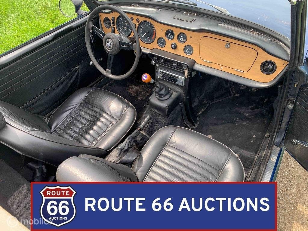 Triumph TR6 | 1970 | Route 66 Auctions, Achat, Entreprise, Boîte manuelle, Triumph