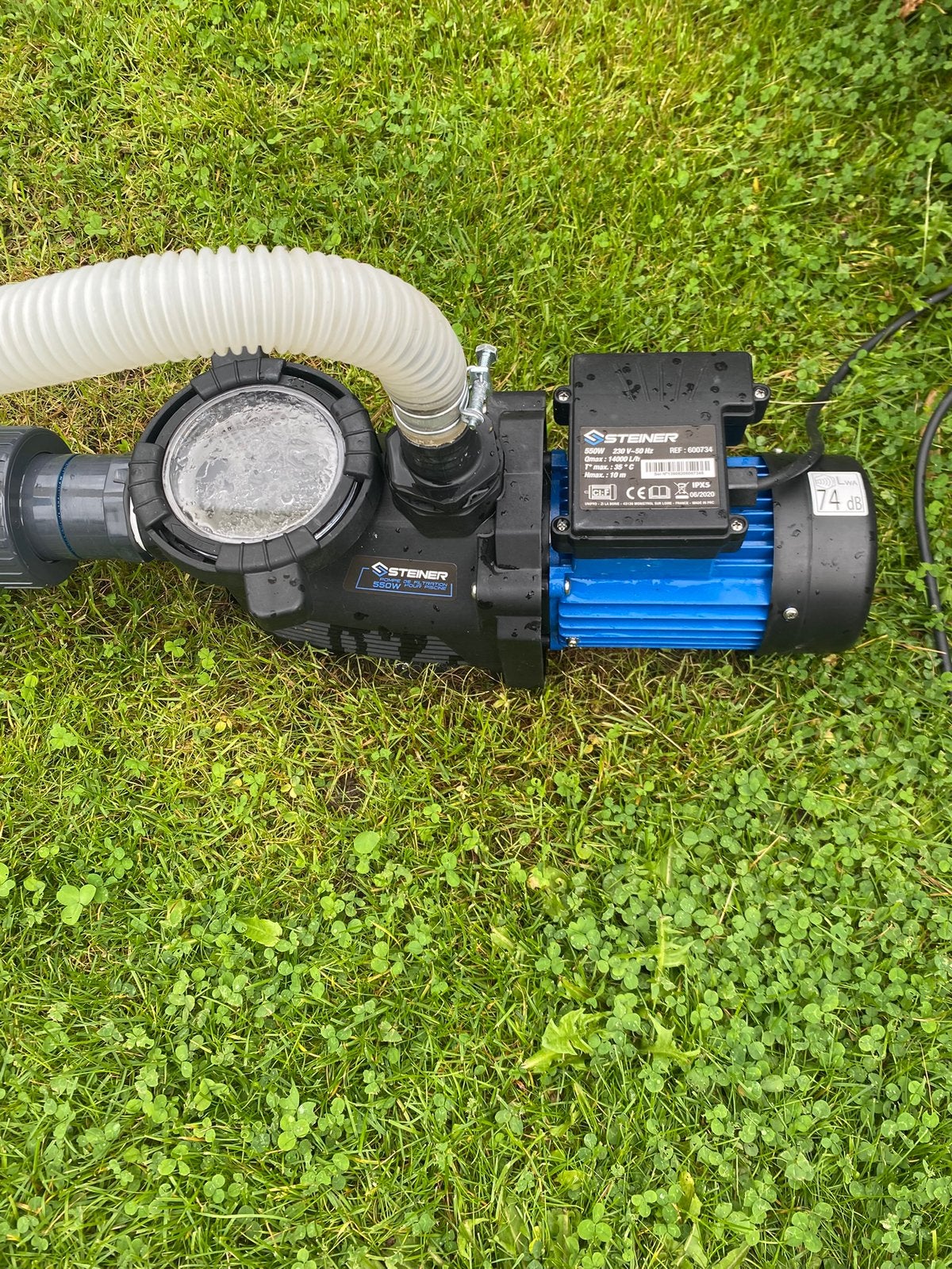 Pompe piscine Steiner, Jardin & Terrasse, Accessoires de piscine, Enlèvement, Utilisé, Pompe