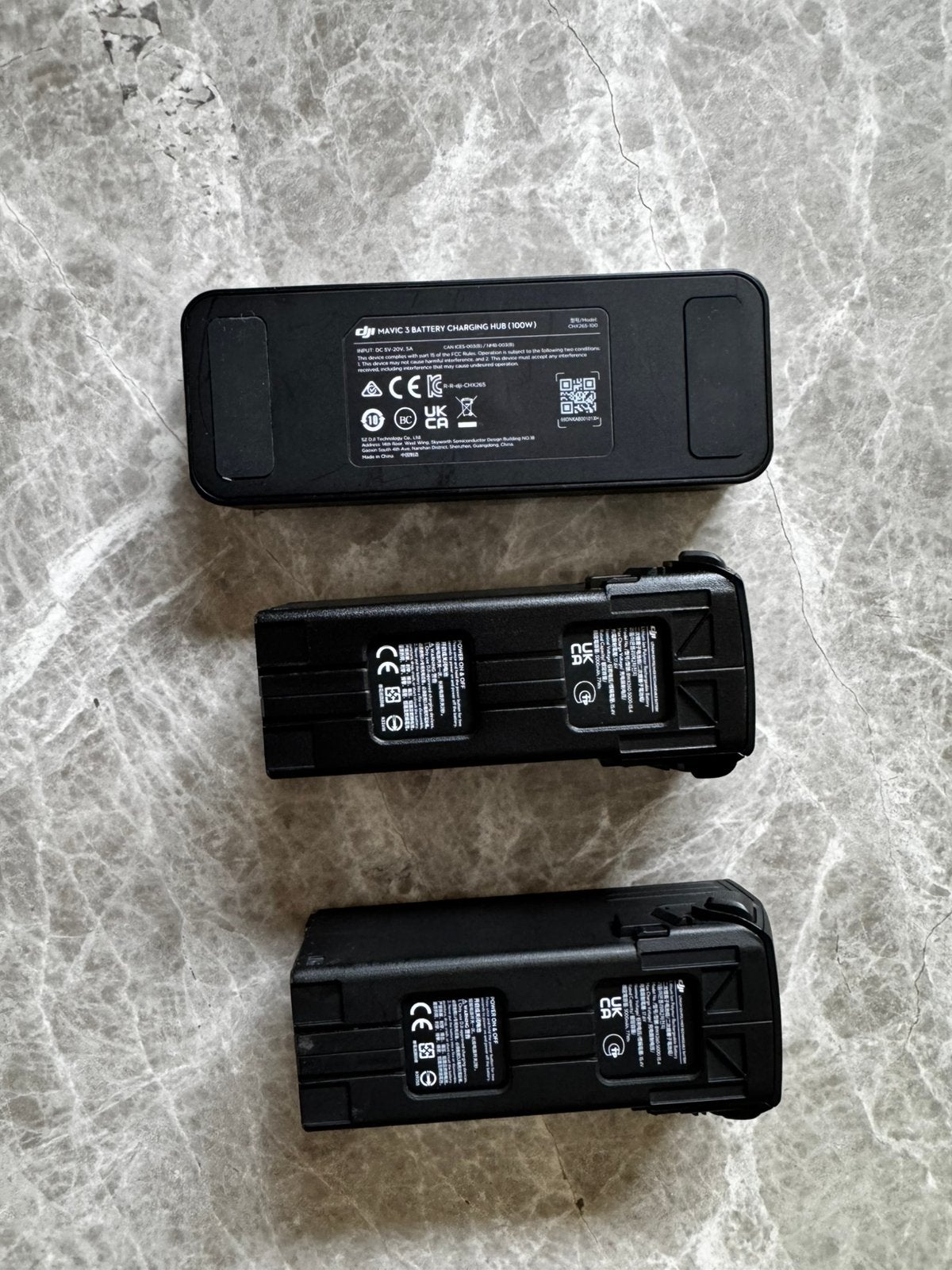 Batteries et chargeur hub DJI Mavic 3, Enlèvement, Comme neuf, DJI