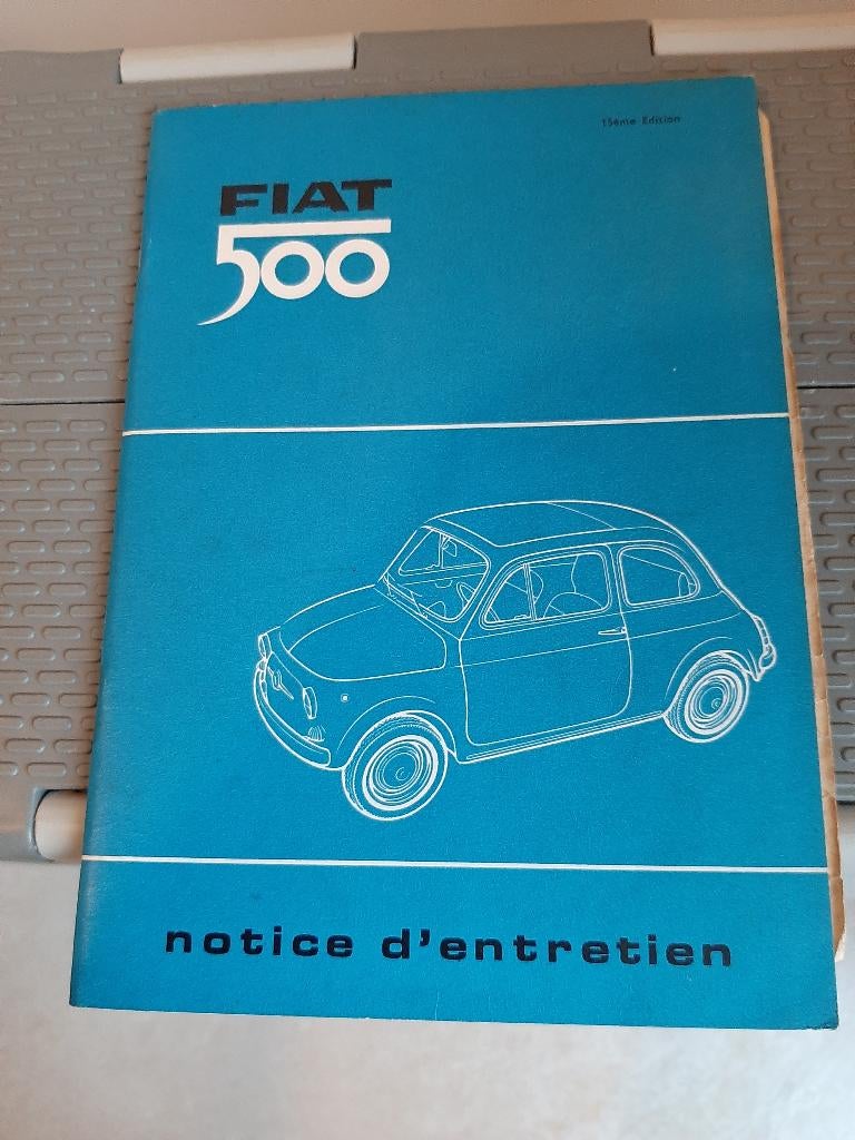 oude FIAT 500 onderhoudshandleiding, Verzenden