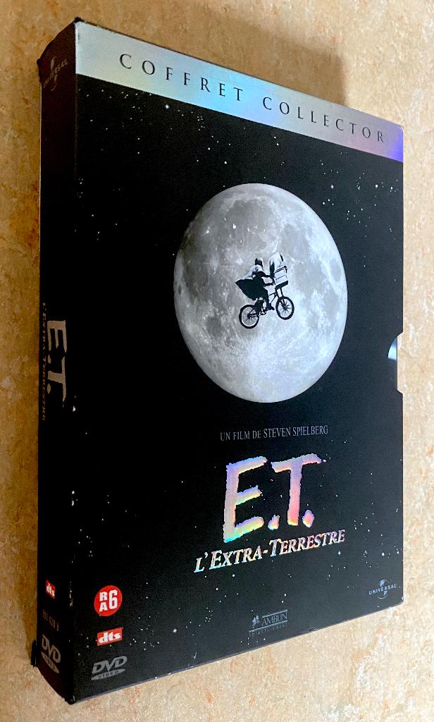 E.T. (Les 2 Versions RESTAURÉES) Coffret  COLLECTOR 3 DVD, Enlèvement ou Envoi, Tous les âges, Science-Fiction, Coffret