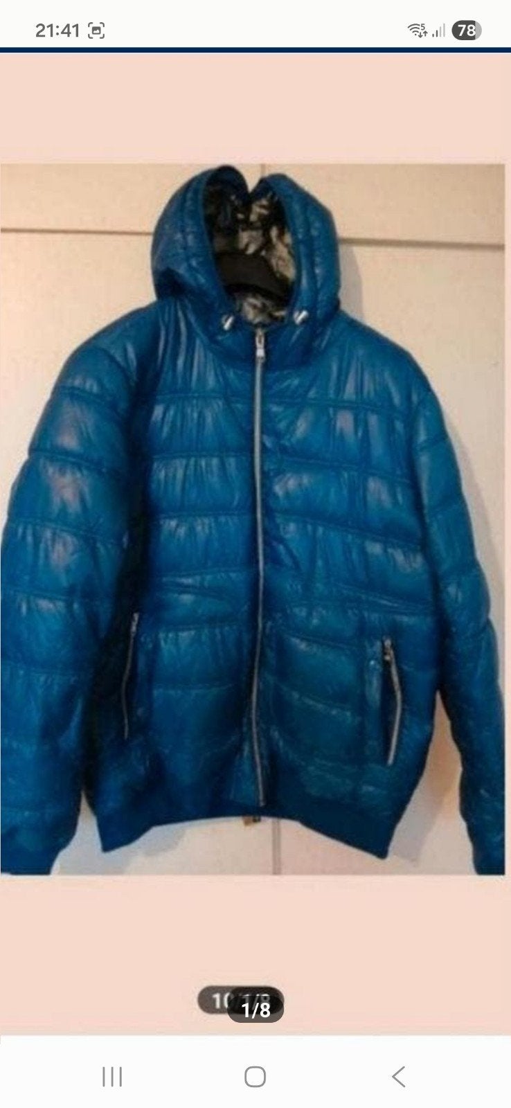 NIEUWE CELIO BLAUWE XXL-JAS PRIJS 30 EUR, Kleding | Heren, Jassen | Winter, Blauw, Ophalen