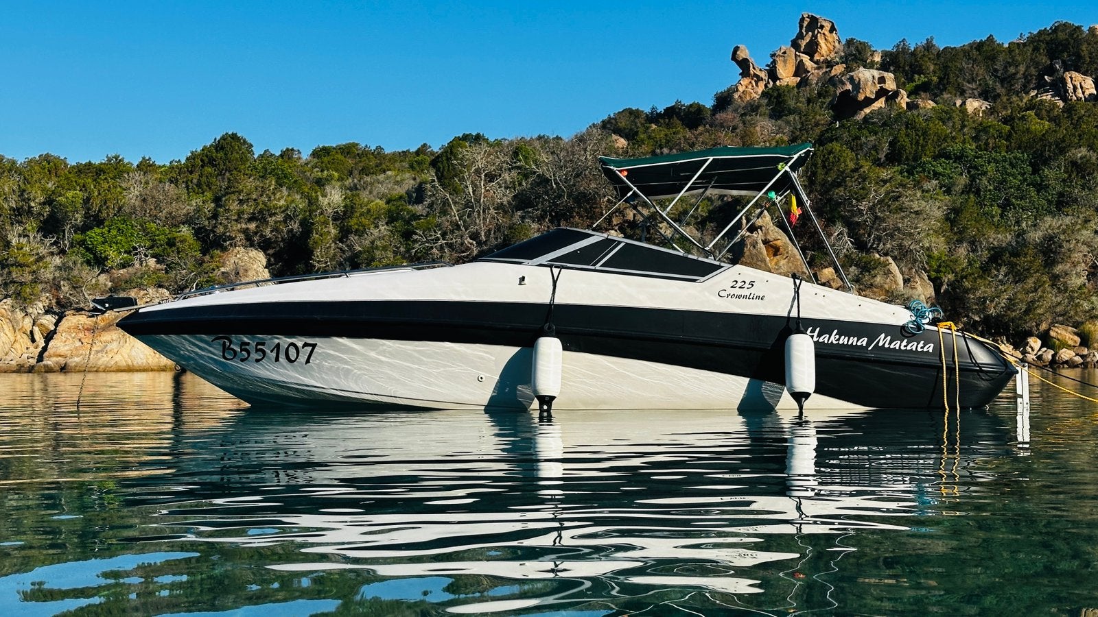 Crownline 225 CCR, Essence, Bateau à cabine, Moteur in-bord, Utilisé