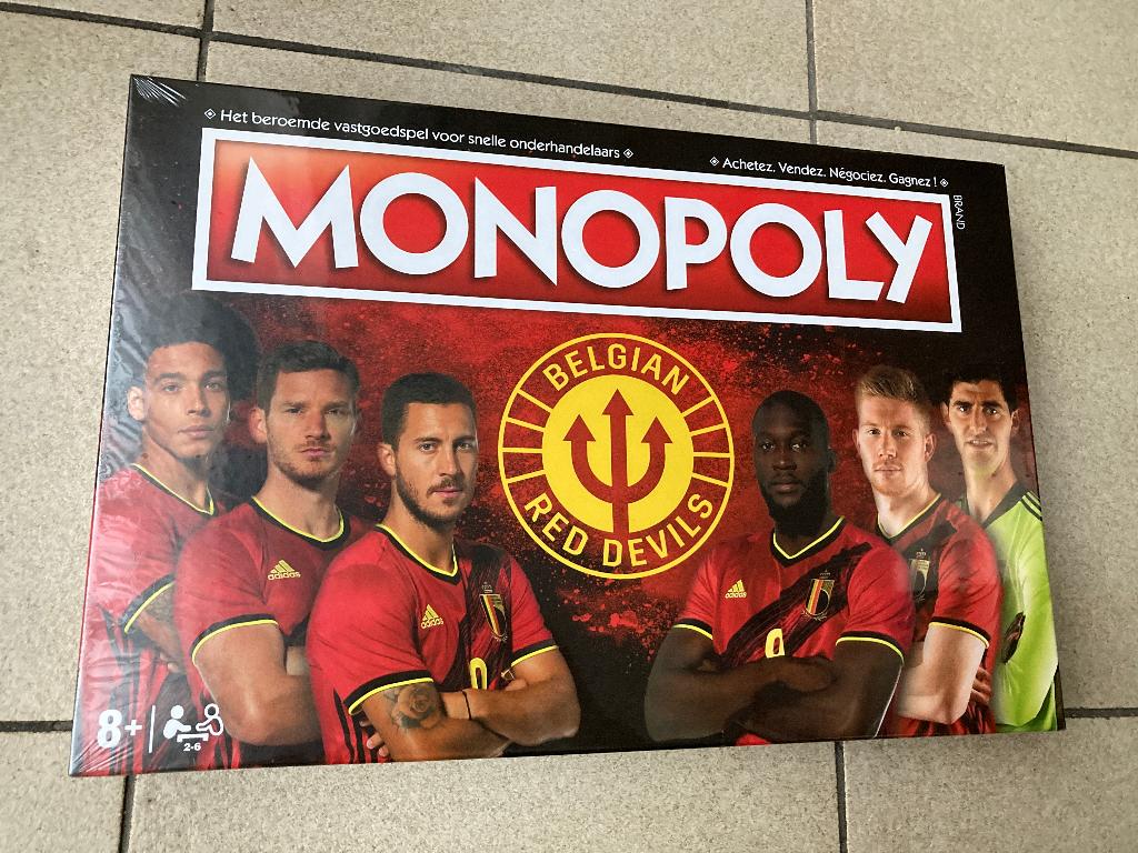 Monopoly Belgian Red Devils - Nieuw in plastic verpakking, Enlèvement ou Envoi, Neuf