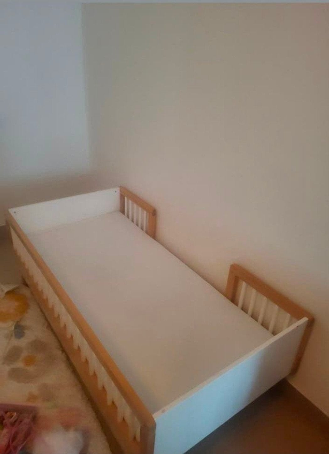 Kinderbed, Ophalen, Matras