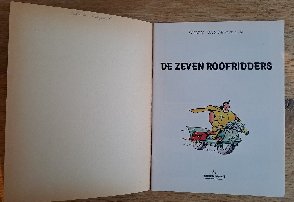 82 - Jerom - De Zeven Roofridders, Boeken, Gelezen, Willy Vandersteen, Eén stripboek, Ophalen of Verzenden