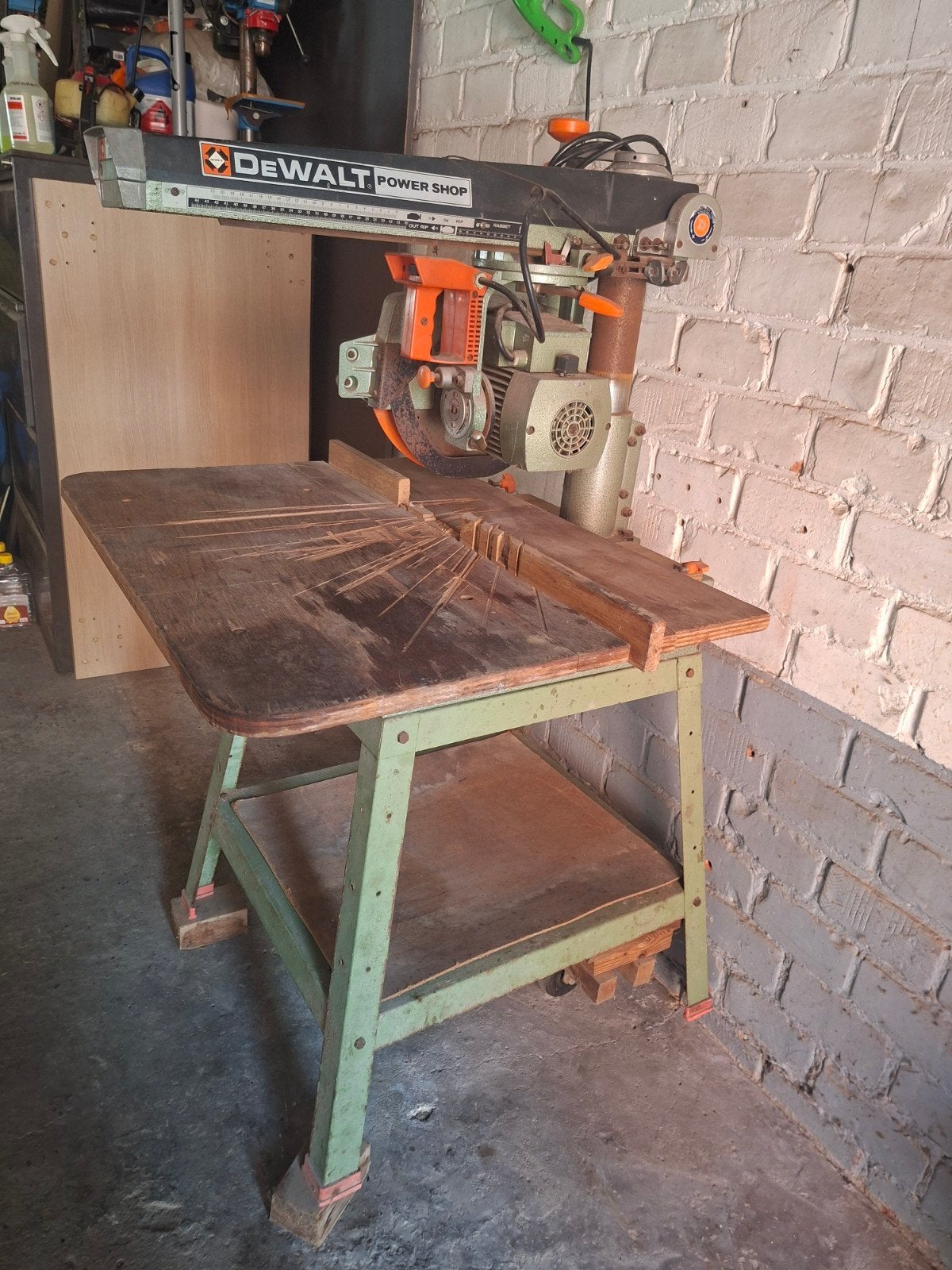 Dewalt dw125 power shop, Doe-het-zelf en Bouw, Gereedschap | Zaagmachines, Ophalen