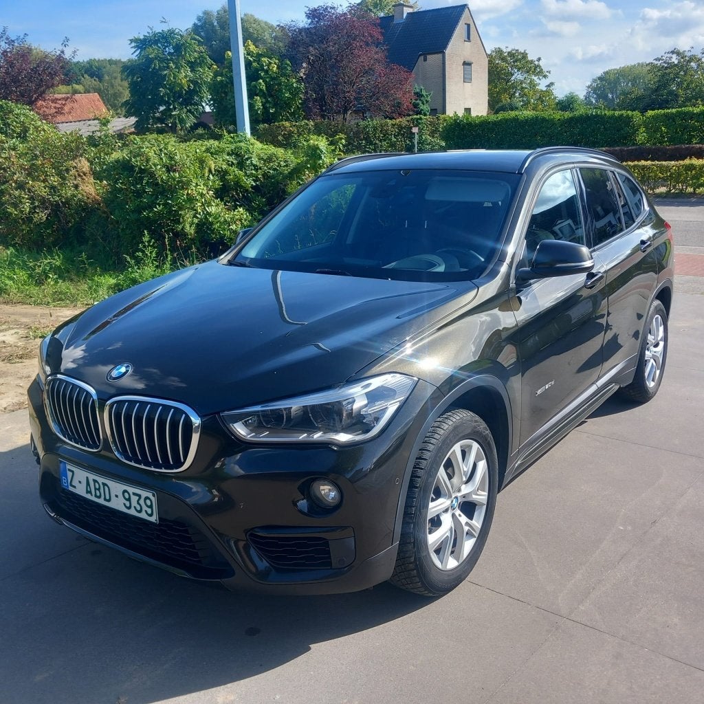 BMW X1 Xdrive20d x line AUTOMAAT 190pk leder park assist, 1995 cc, 4 cilinders, Bruin, https://public.car-pass.be/vhr/21b45e76-b899-4d0e-b33f-04b00dddf8c4