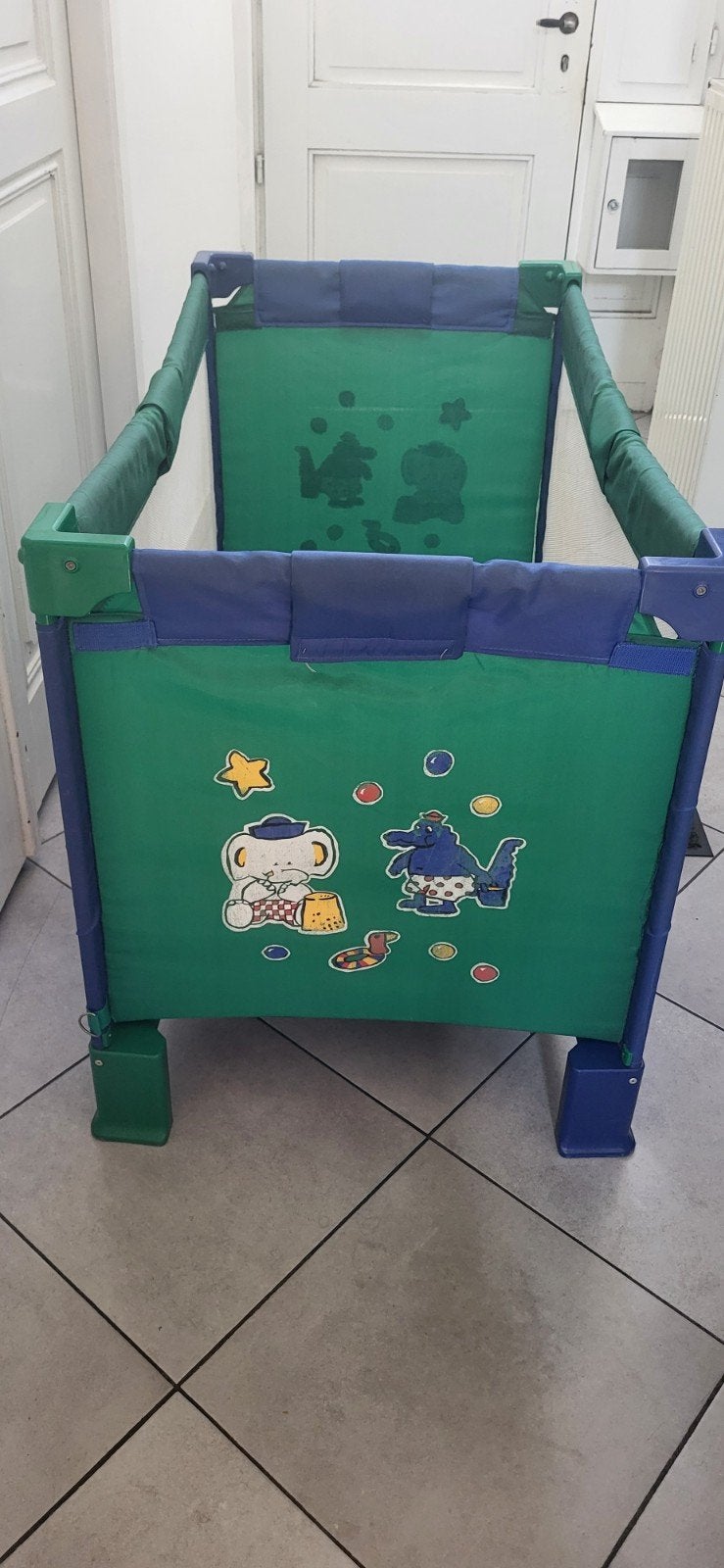 Parc bebe pliable, Enlèvement