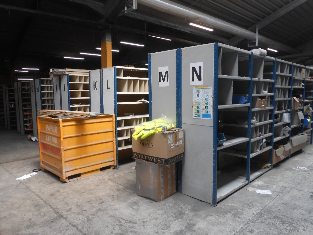 magazijnrekken, Ophalen