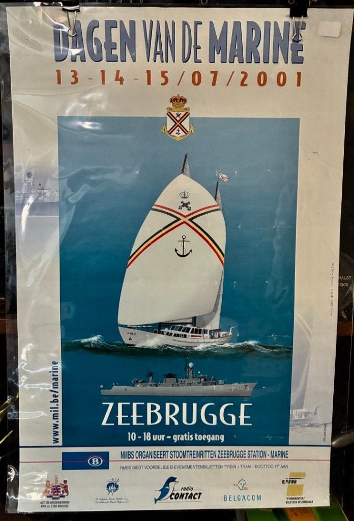 Dagen van de Marine, Zeebrugge 2001., Verzamelen, Ophalen of Verzenden, Gebruikt