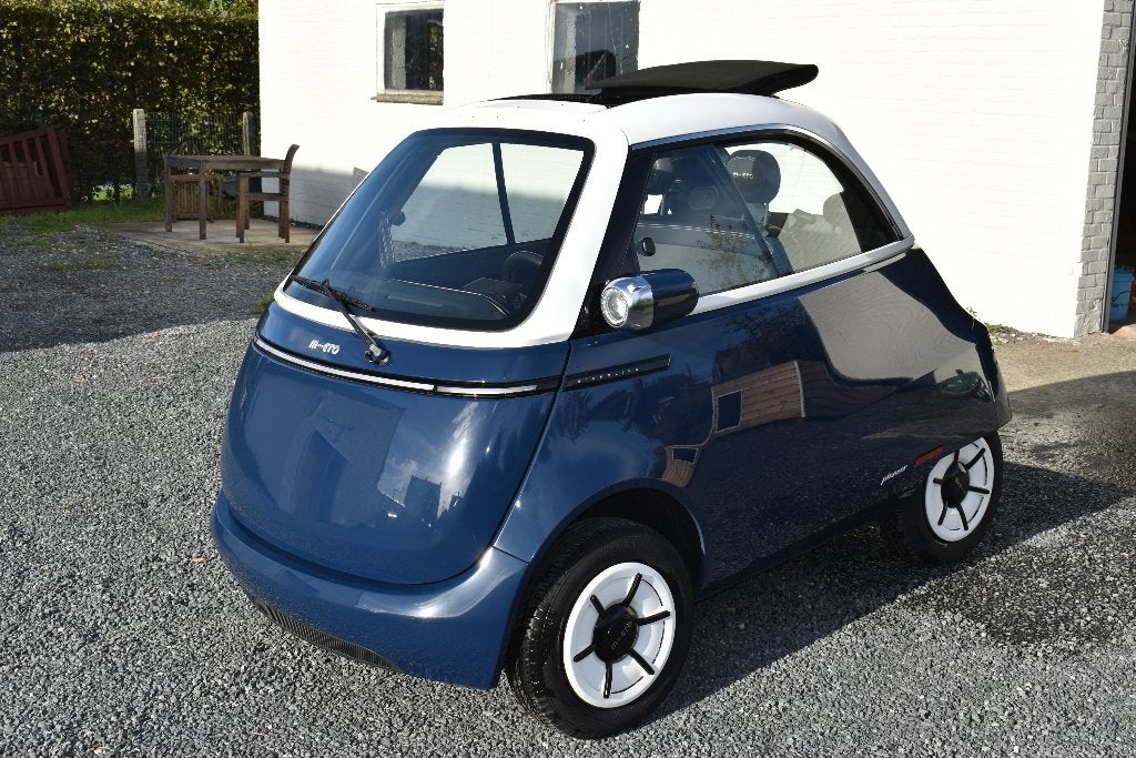 Microlino, Auto's, Automaat, 0 cilinders, Blauw, 2 zetels