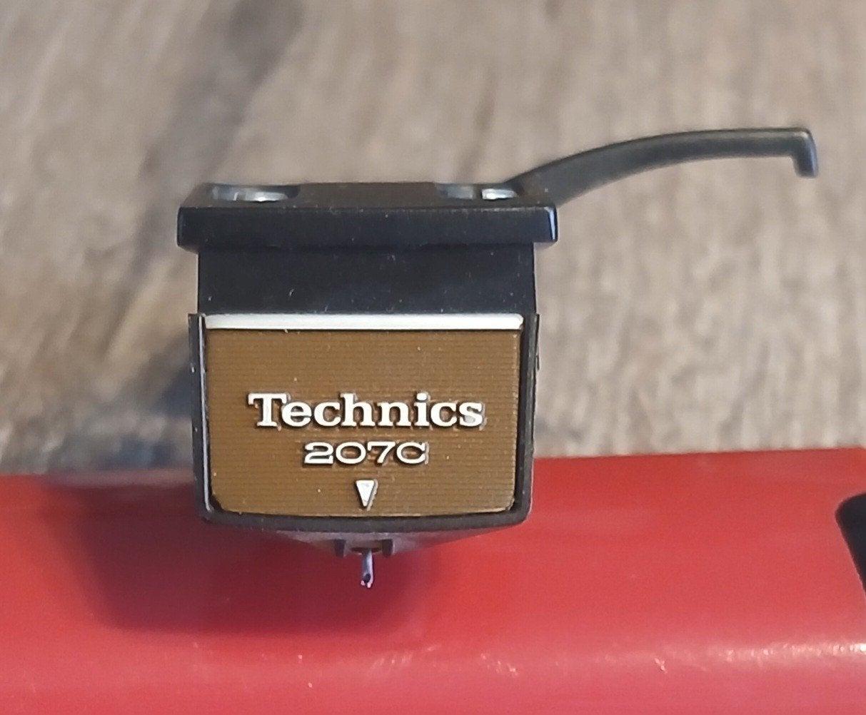 Originele Technics EPC-207C Cartridge + Headshell, TV, Hi-fi & Vidéo, Appareils professionnels, Enlèvement