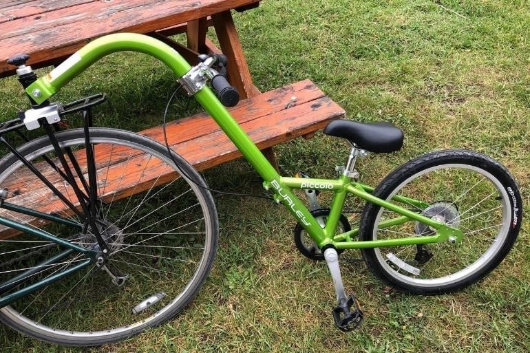 Burley piccolo aanhangfiets, Ophalen, Zo goed als nieuw, Aanhangfiets