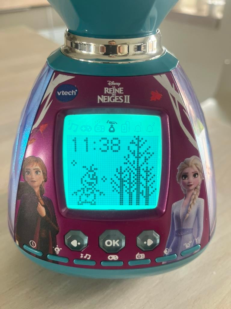 Réveil lampe VTech Frozen 2 KidiMagic, Enlèvement ou Envoi, Comme neuf