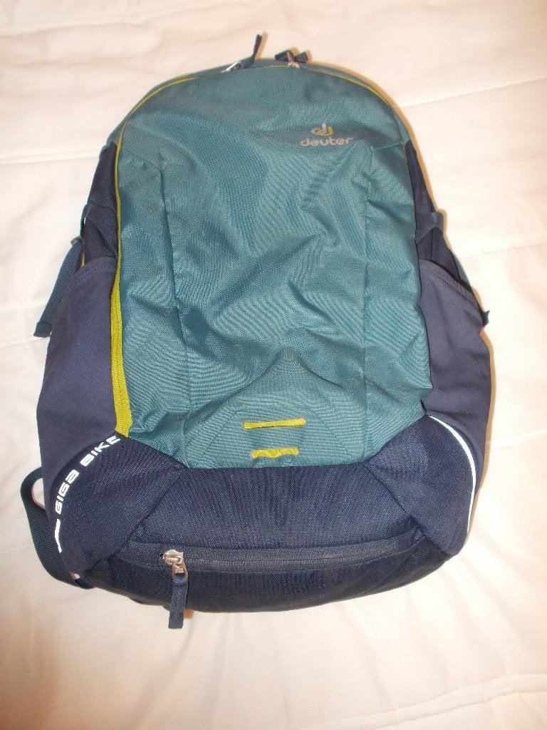 Sac à dos Giga Bike "DEUTER" avec airstripes., Handtassen en Accessoires, Tassen | Rugtassen, 25 tot 40 cm, Zo goed als nieuw