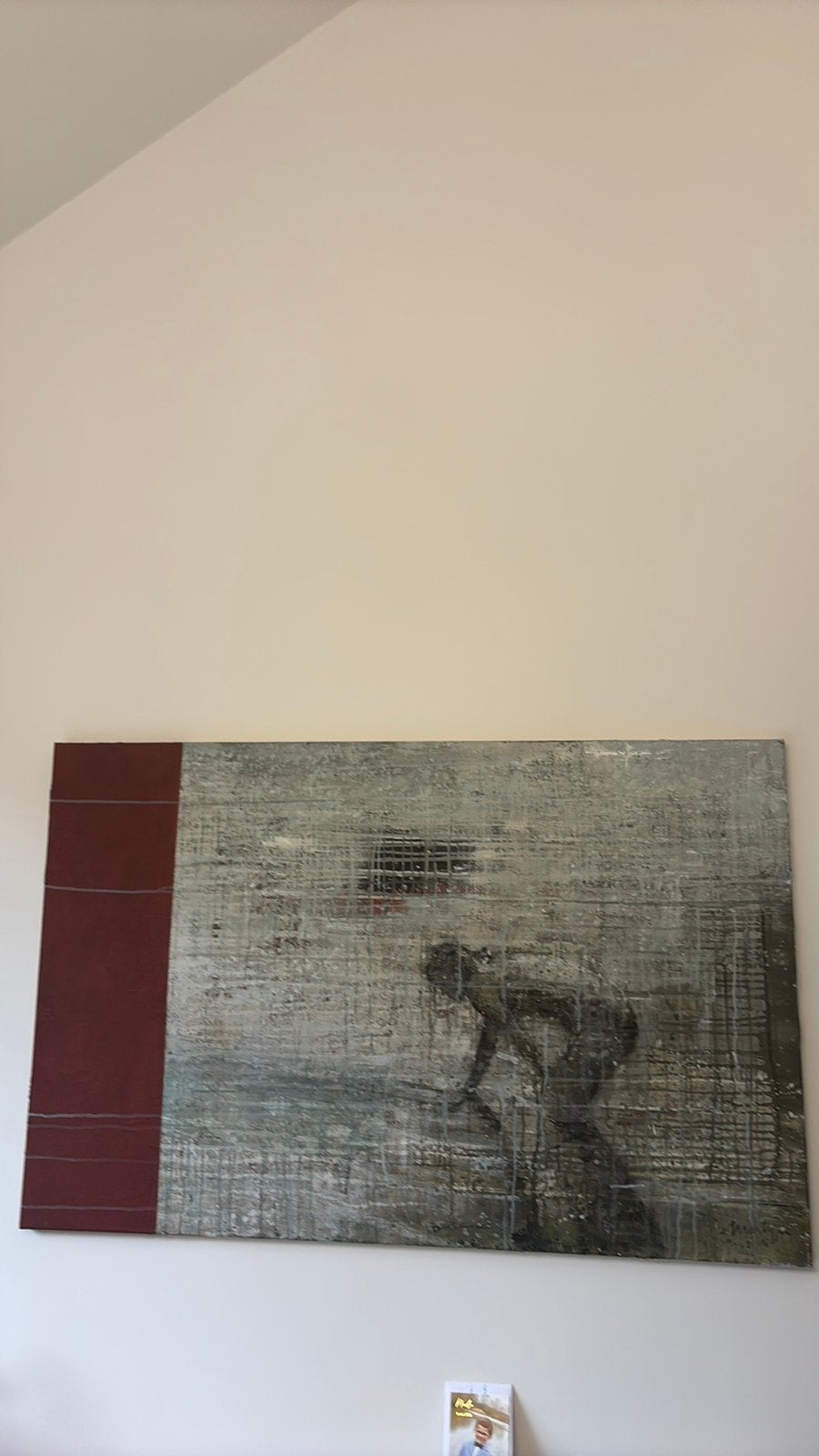 Herve Martijn olie op doek 130x90cm, Antiek en Kunst, Kunst | Schilderijen | Klassiek, Ophalen of Verzenden