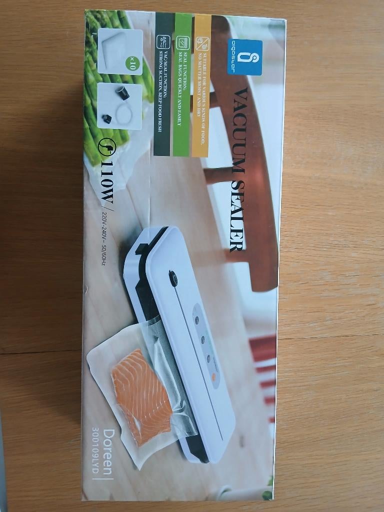 Vacuum sealer, Ophalen