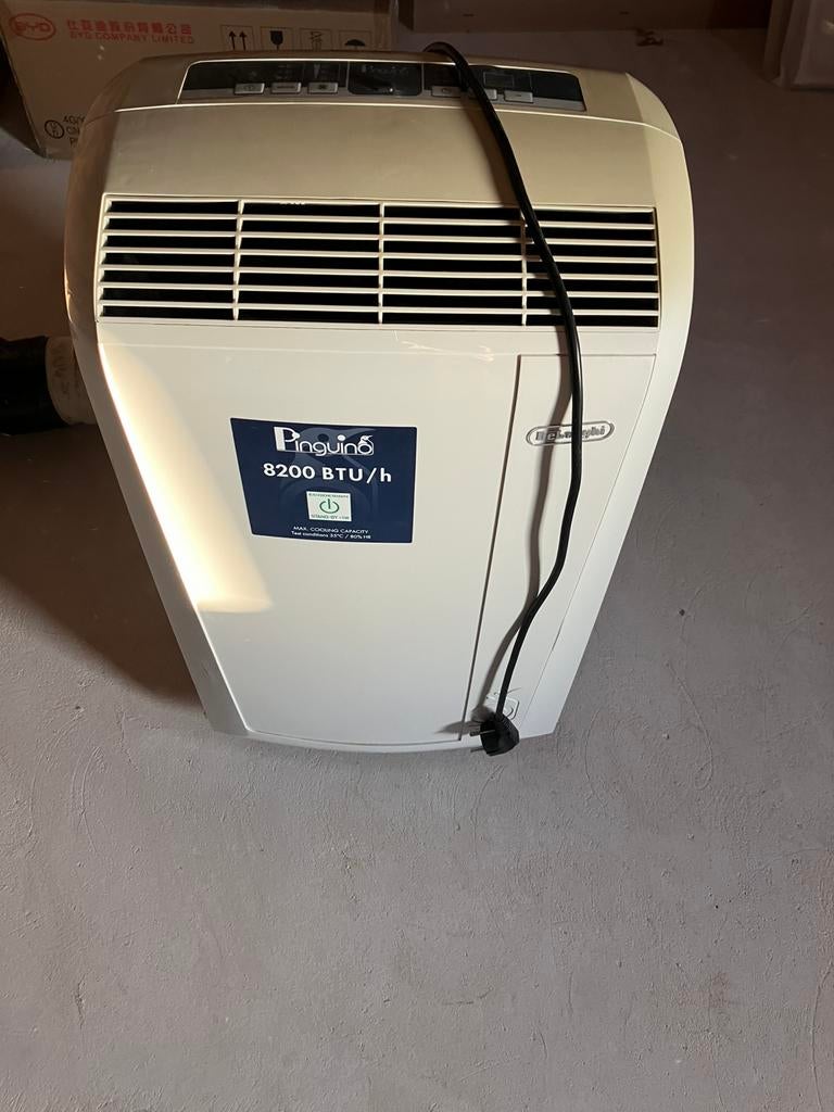 Mobiele airco Delonghi pac n76, Enlèvement, Comme neuf, Climatiseur mobile, Télécommande