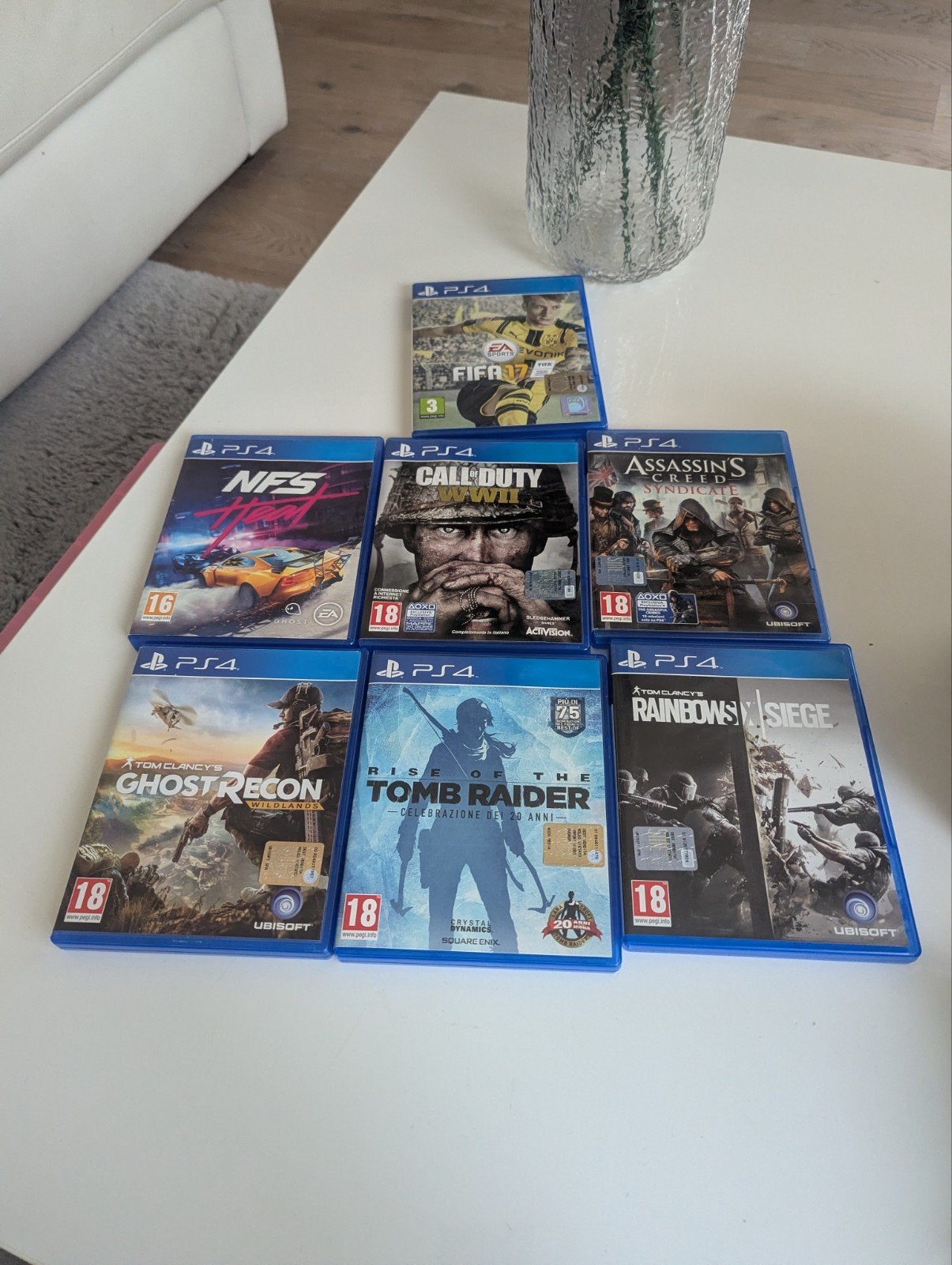 lot de 7 jeux PlayStation 4 Ps4, Consoles de jeu & Jeux vidéo, Enlèvement ou Envoi