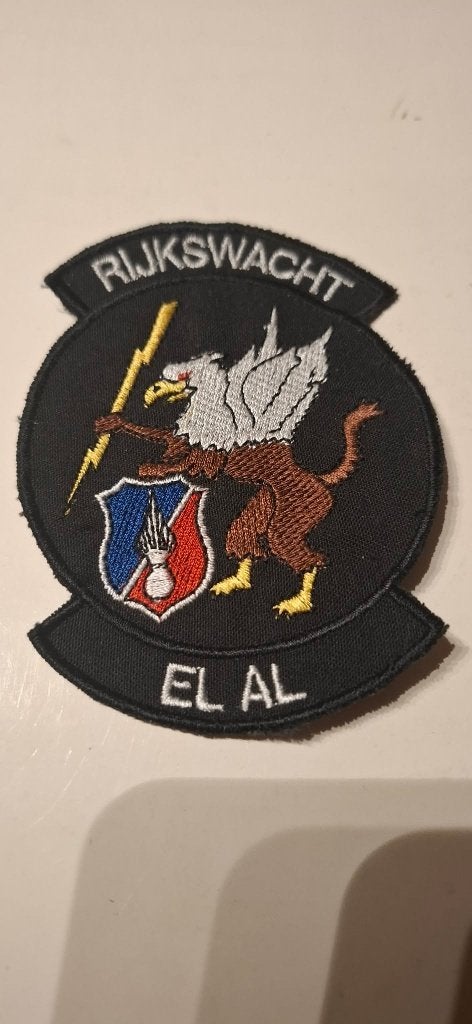 Belgique_Patch EL AL 5GPMob Rijkswacht/Gendarmerie, Ophalen of Verzenden, Rijkswacht, Embleem of Badge