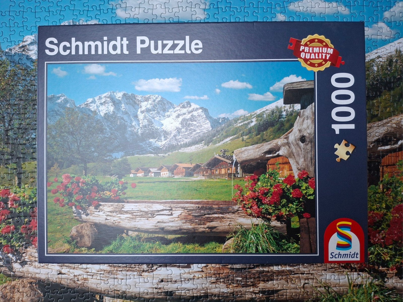Puzzel Schmidt - 1000 stukjes., Hobby en Vrije tijd, Ophalen